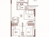 中海知孚里_2室2厅1卫 建面60平米