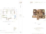 逸合中央公园_3室2厅2卫 建面106平米