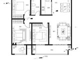 君悦璟棠_3室2厅1卫 建面135平米