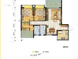 格林城市花园_3室2厅2卫 建面96平米