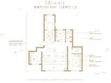 鲁商中心星寓_3室2厅2卫 建面154平米