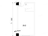 新华联国花园总部大观_S2-311公寓户型 建面54平米