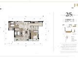 嘉阅滨江_3室2厅1卫 建面90平米