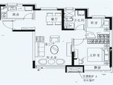 恒大国际温泉小镇_2室2厅1卫 建面78平米