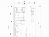 中铁卓越阁_3号楼A1户型 建面39平米