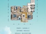 碧桂园城市花园_4室2厅2卫 建面145平米