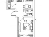 中基禧悦府_2室2厅1卫 建面63平米