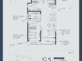 越秀臻悦府_3室2厅2卫 建面116平米