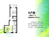 蓝天美林湾_K户型 建面0平米