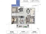 香缇熙岸_3室2厅1卫 建面90平米