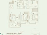 鲁能泰山7号_3室2厅1卫 建面108平米