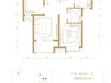 鑫都汇瑞公馆_2室2厅1卫 建面84平米