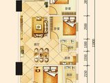 银涛糖果社区_3室2厅2卫 建面81平米