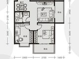 创鸿果粒城_2室2厅1卫 建面85平米