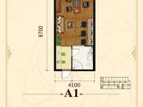 瑞港商务公寓_1室1厅1卫 建面0平米