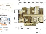 中铁诺德壹号_4室2厅2卫 建面135平米