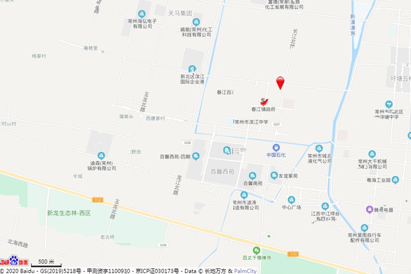 龙控绿地公园道