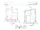 政务壹号时光印_1室1厅1卫 建面49平米