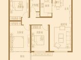 鲁商运河公馆_3室2厅1卫 建面113平米