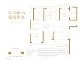 融创望江府（望江yoho）_4室2厅2卫 建面140平米