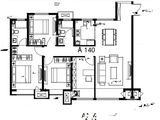 花郡郁金园_4室2厅2卫 建面140平米