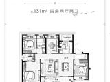 旭辉吴越府_4室2厅2卫 建面131平米