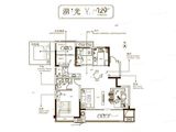 荣盛山湖樾_3室2厅2卫 建面129平米