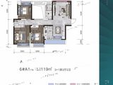 港联环球中心_4室2厅2卫 建面119平米