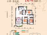 汇荣桂林桂林_3室2厅2卫 建面86平米