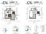 融创开州文旅国际新城_3室2厅1卫 建面143平米