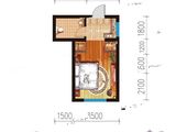 新富嘉苑二期_1室1厅1卫 建面40平米