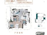 海成东方府_3室2厅2卫 建面117平米