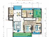 祁东碧桂园翡翠华府_4室2厅2卫 建面126平米