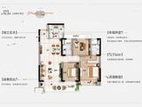 碧桂园玺悦学府_3室2厅2卫 建面123平米