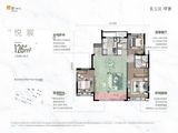 紫云府【学宸】_3室2厅2卫 建面126平米