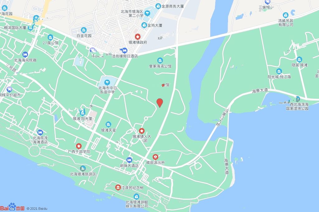 滨江路以西、情人岛路以北