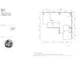 蔚蓝湖滨1号LACADIERE_B1户型 建面168平米