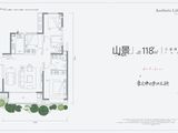 龙记观湖_3室2厅2卫 建面118平米