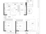 武汉城建天樾_3室2厅2卫 建面115平米