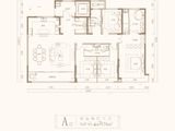 瀚林甲第二期_4室2厅3卫 建面209平米